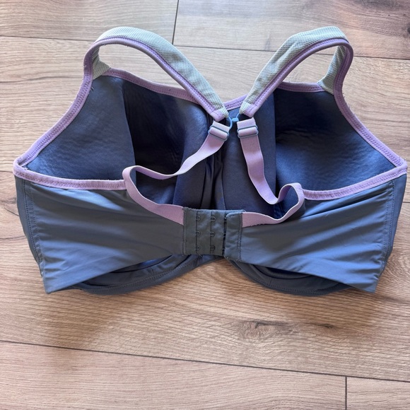 Panache Gray High Impact Active Sports Bra 36GG - Picture 6 of 6